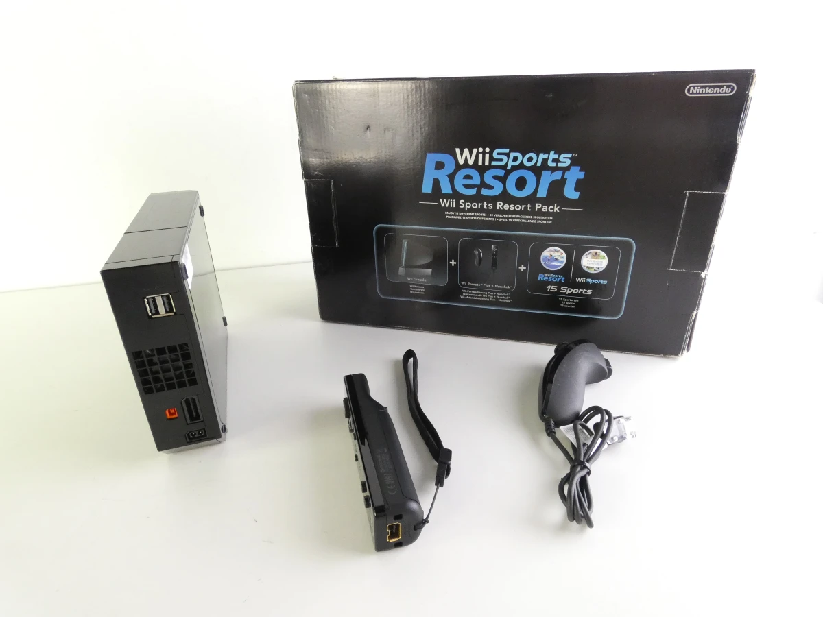 Nintendo Wii spelconsole met Wii Sports en Wii Sports Resort