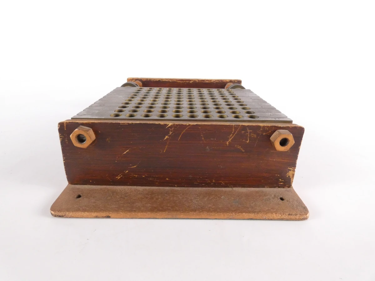 Vintage messing multi-vormapparaat (lont, kogel, lood)