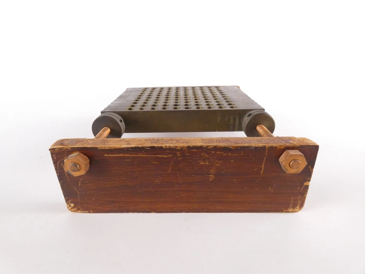 Vintage messing multi-vormapparaat (lont, kogel, lood)
