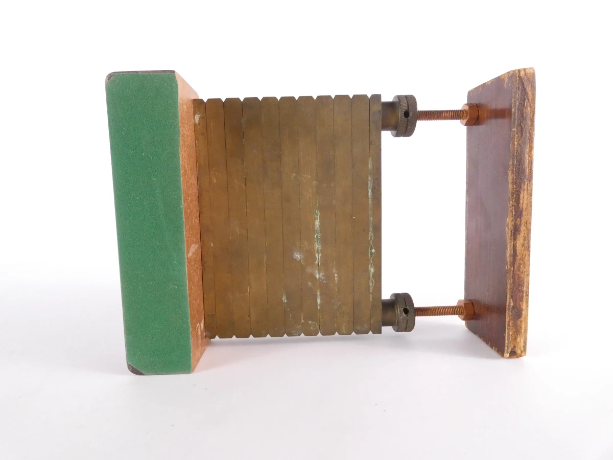 Vintage messing multi-vormapparaat (lont, kogel, lood)