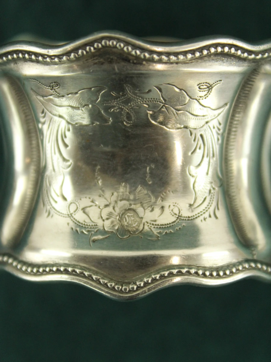 6 zilveren servetringen - De Bist, Delheid Frères, Wolfers Frères e.a.