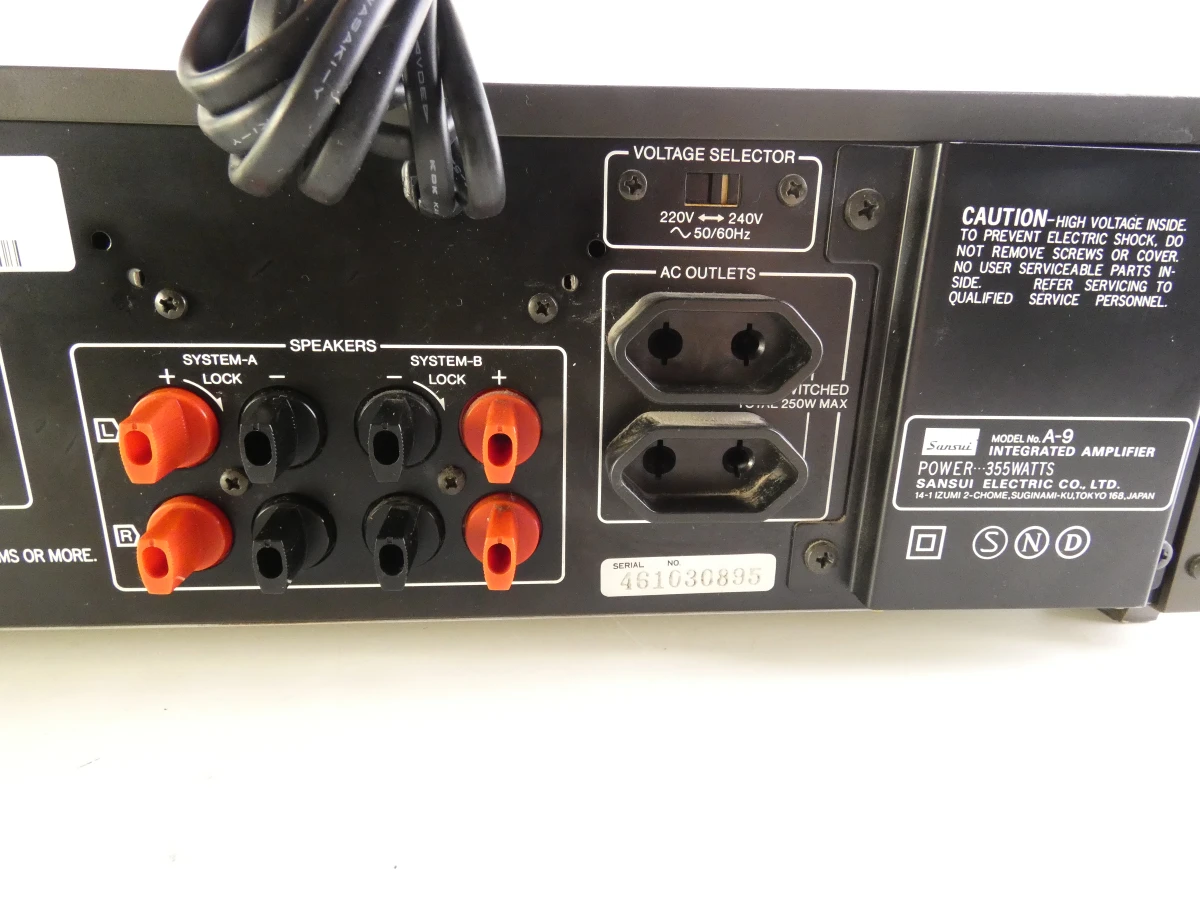 Sansui A-9 Integrated DC Servo Amplifier