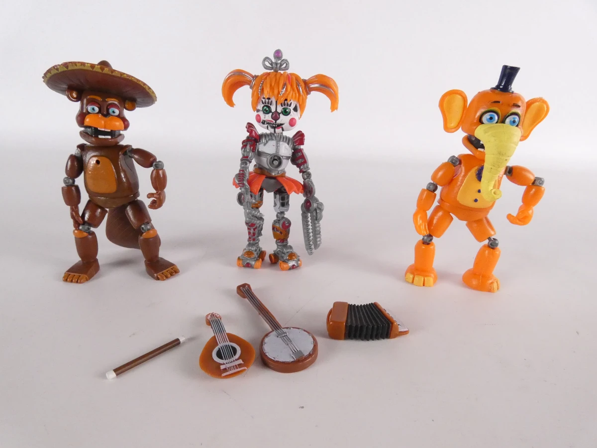 11 Five Nights at Freddy's actiefiguren met accessoires