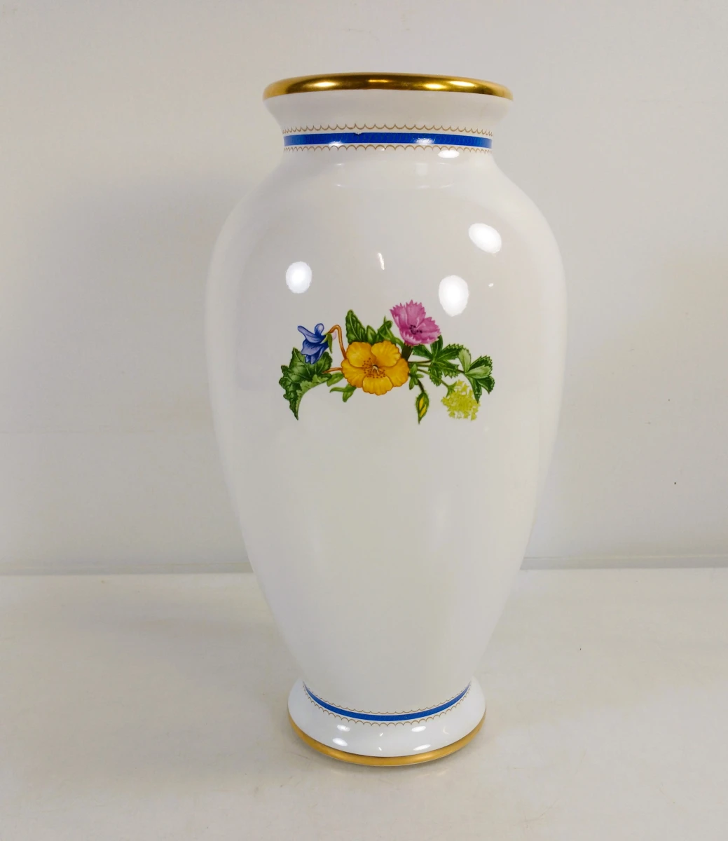 Franklin Mint "Alpine Glory" Chelsea Flower Show vaas – Marjorie Blamey – 1991 - foto 2