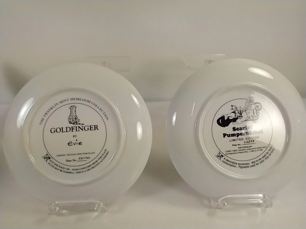 Lot van 7 Franklin Mint porseleinen verzamelborden - foto 5
