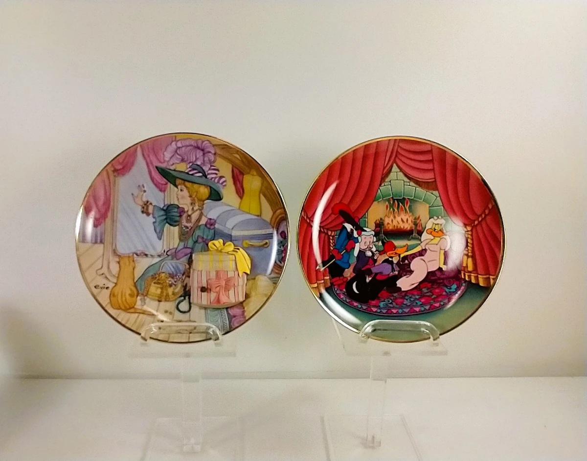 Lot van 7 Franklin Mint porseleinen verzamelborden - foto 4