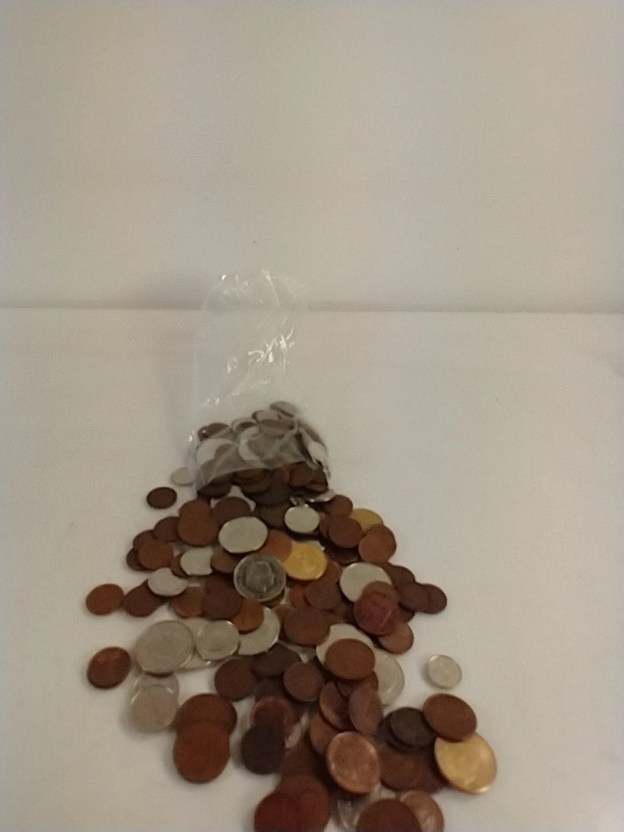 Lot van wereldmunten en Nederlandse guldens - foto 5