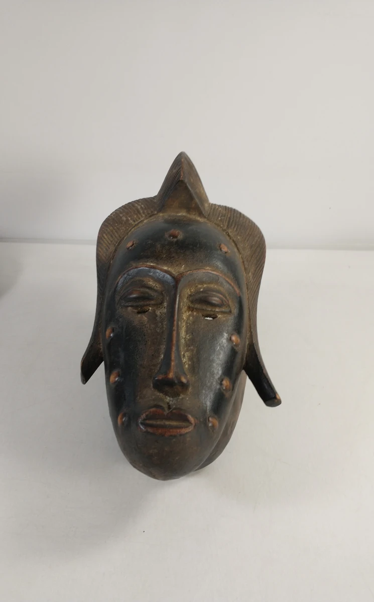 Lot van 3 Afrikaanse houten maskers - foto 6