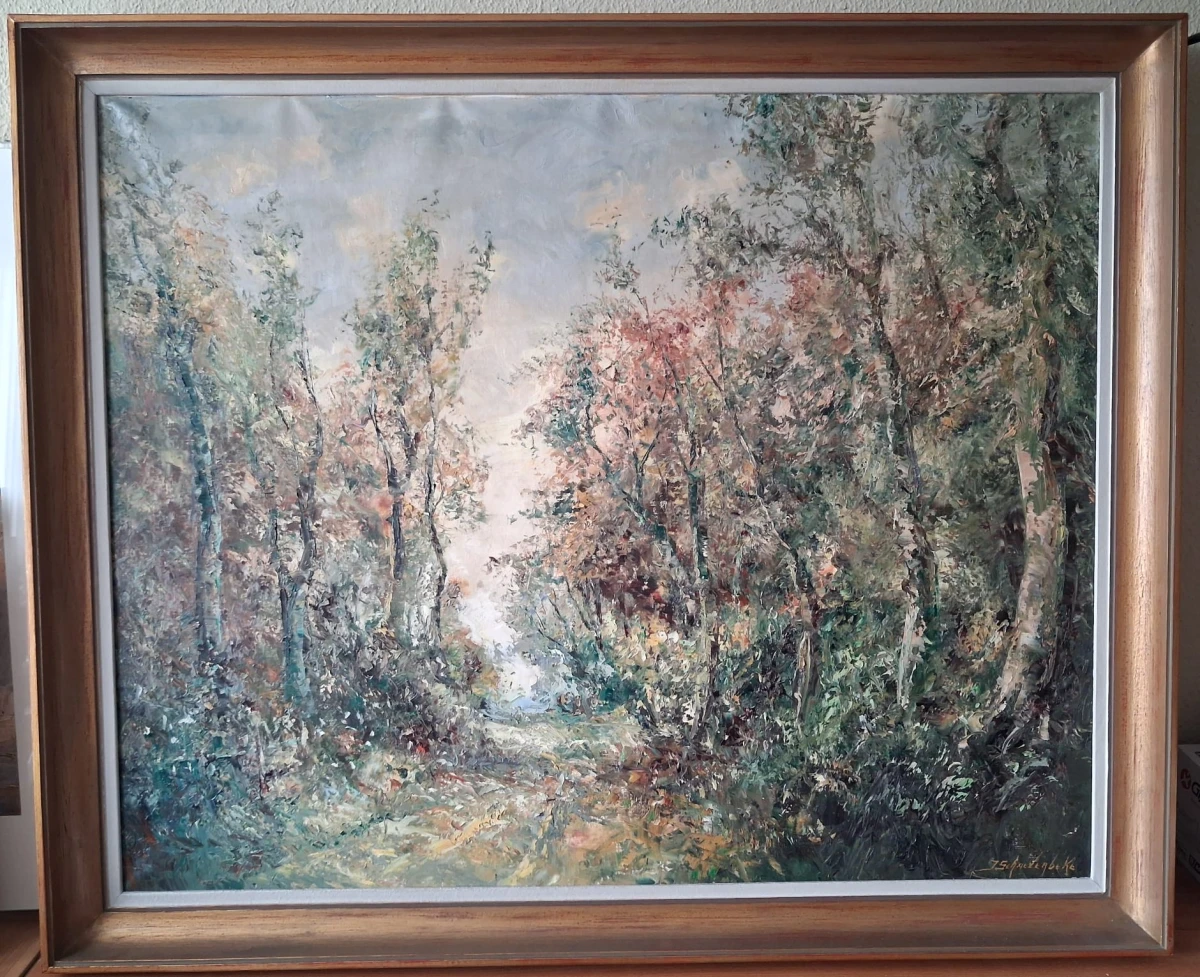 Schilderij Julien Schaeverbeke