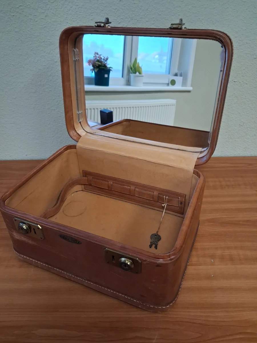 Vintage make-up koffer