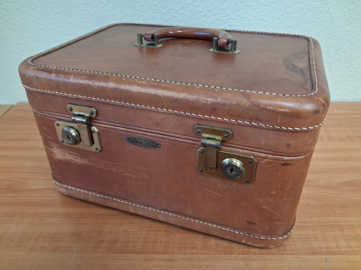 Vintage make-up koffer