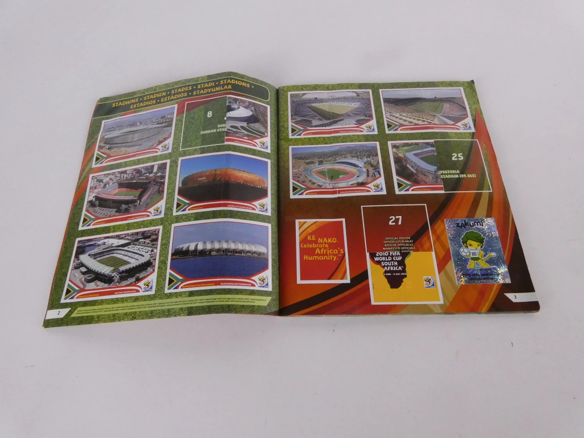 Panini FIFA World Cup 2010 stickeralbum en Diabolix kaarten