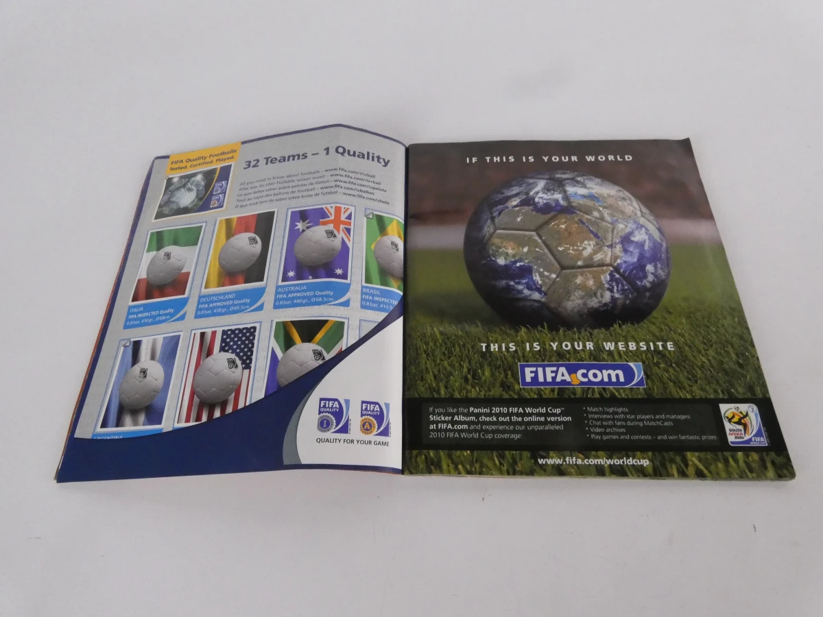 Panini FIFA World Cup 2010 stickeralbum en Diabolix kaarten