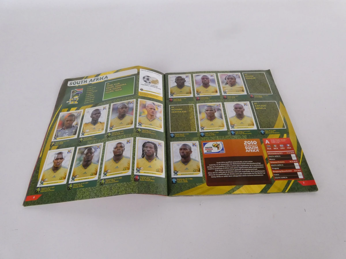 Panini FIFA World Cup 2010 stickeralbum en Diabolix kaarten