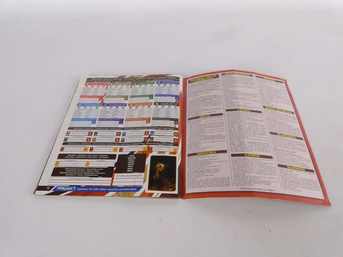 Panini FIFA World Cup 2010 stickeralbum en Diabolix kaarten
