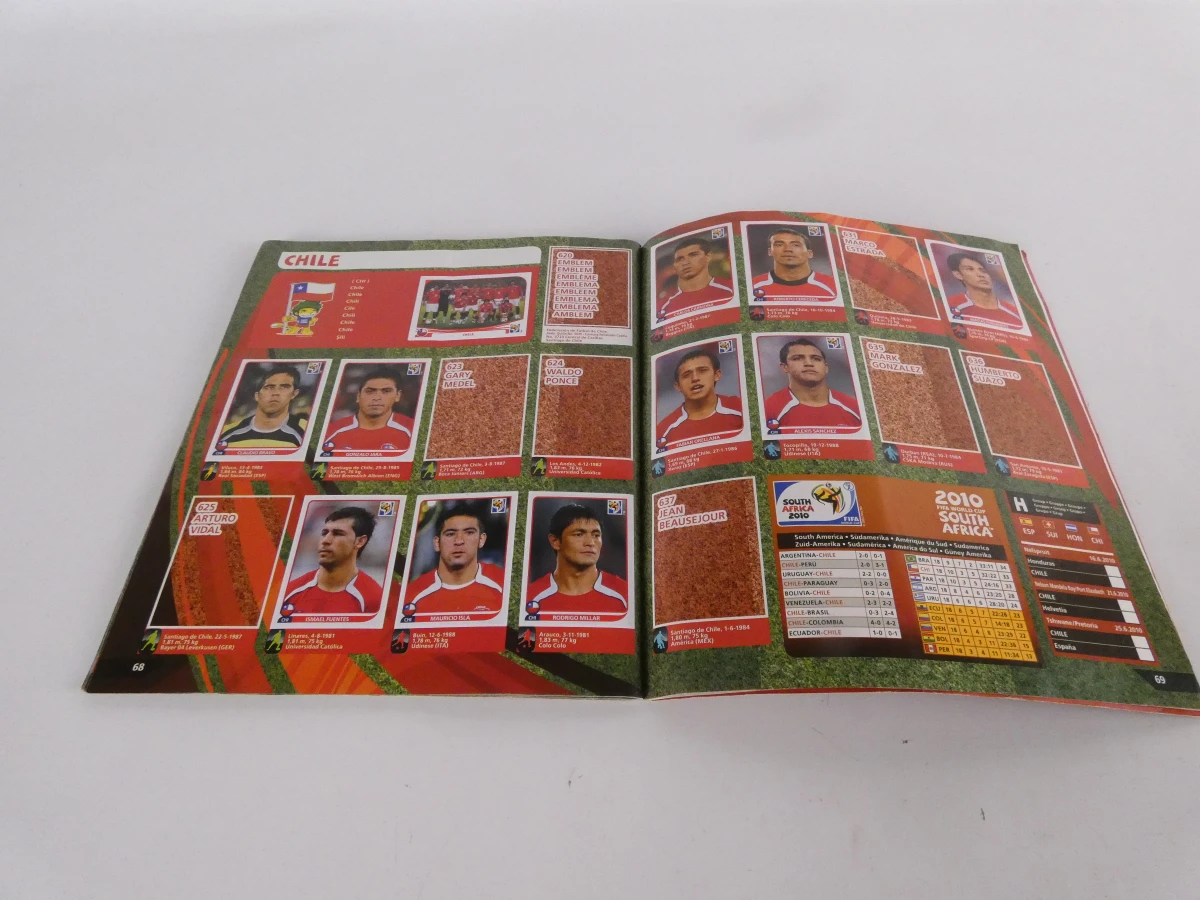 Panini FIFA World Cup 2010 stickeralbum en Diabolix kaarten