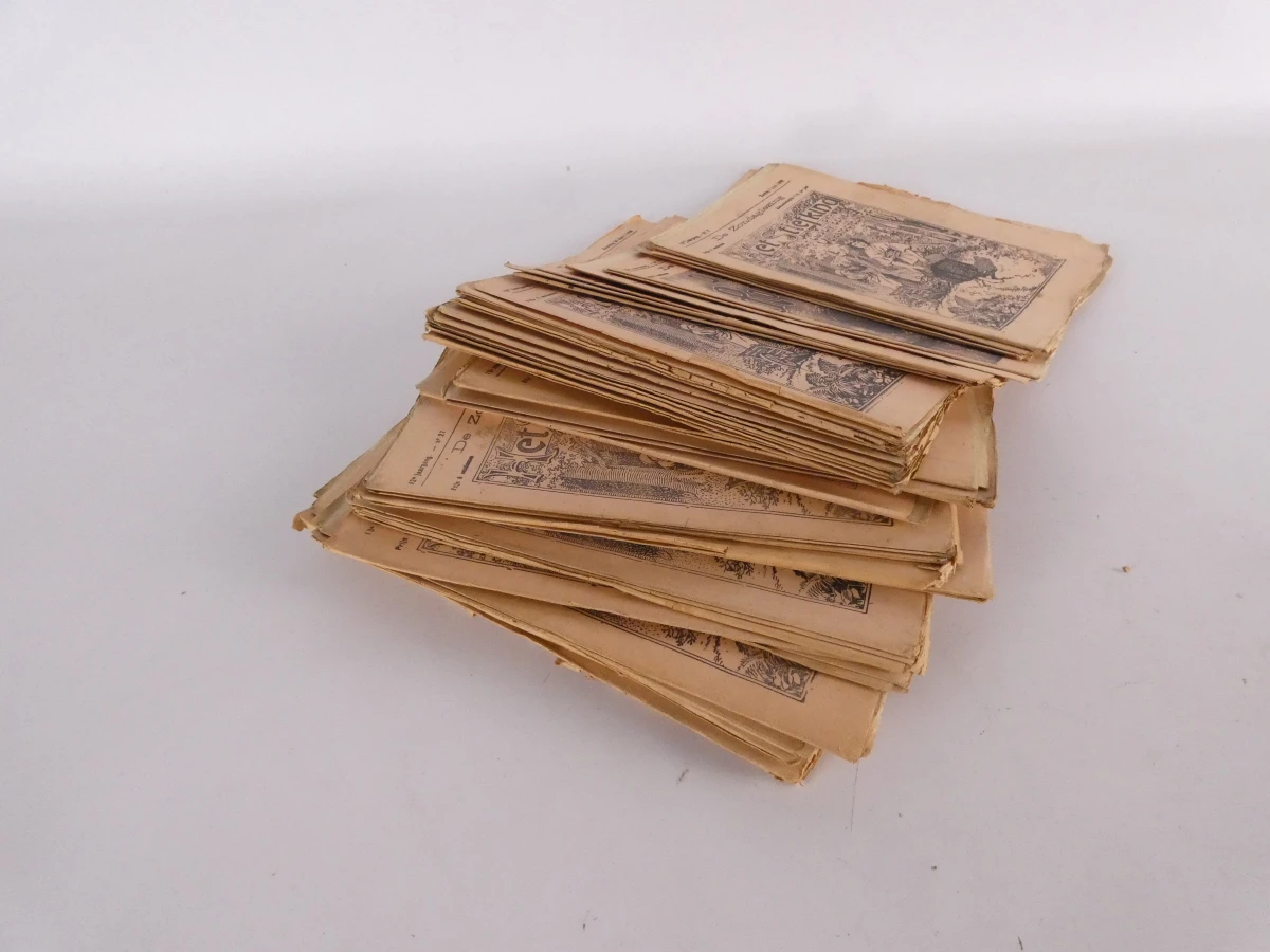 Oude tijdschriften 'De Zondaglezing' uit 1908/1909