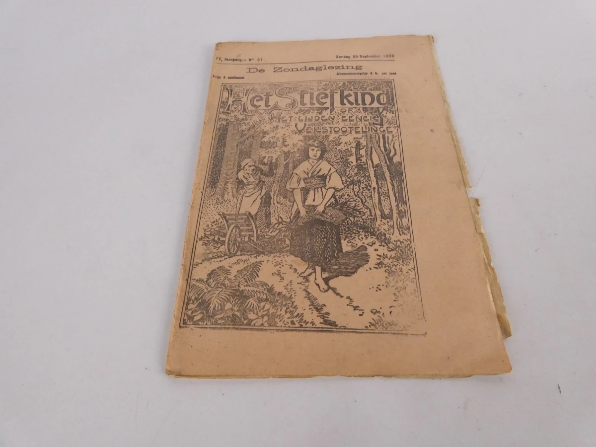 Oude tijdschriften 'De Zondaglezing' uit 1908/1909