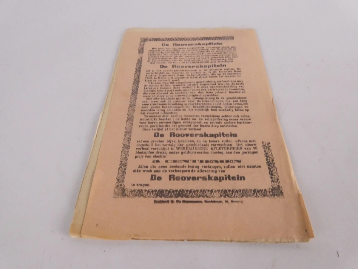 Oude tijdschriften 'De Zondaglezing' uit 1908/1909