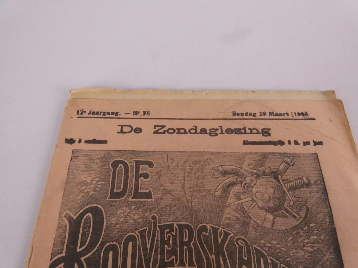 Oude tijdschriften 'De Zondaglezing' uit 1908/1909