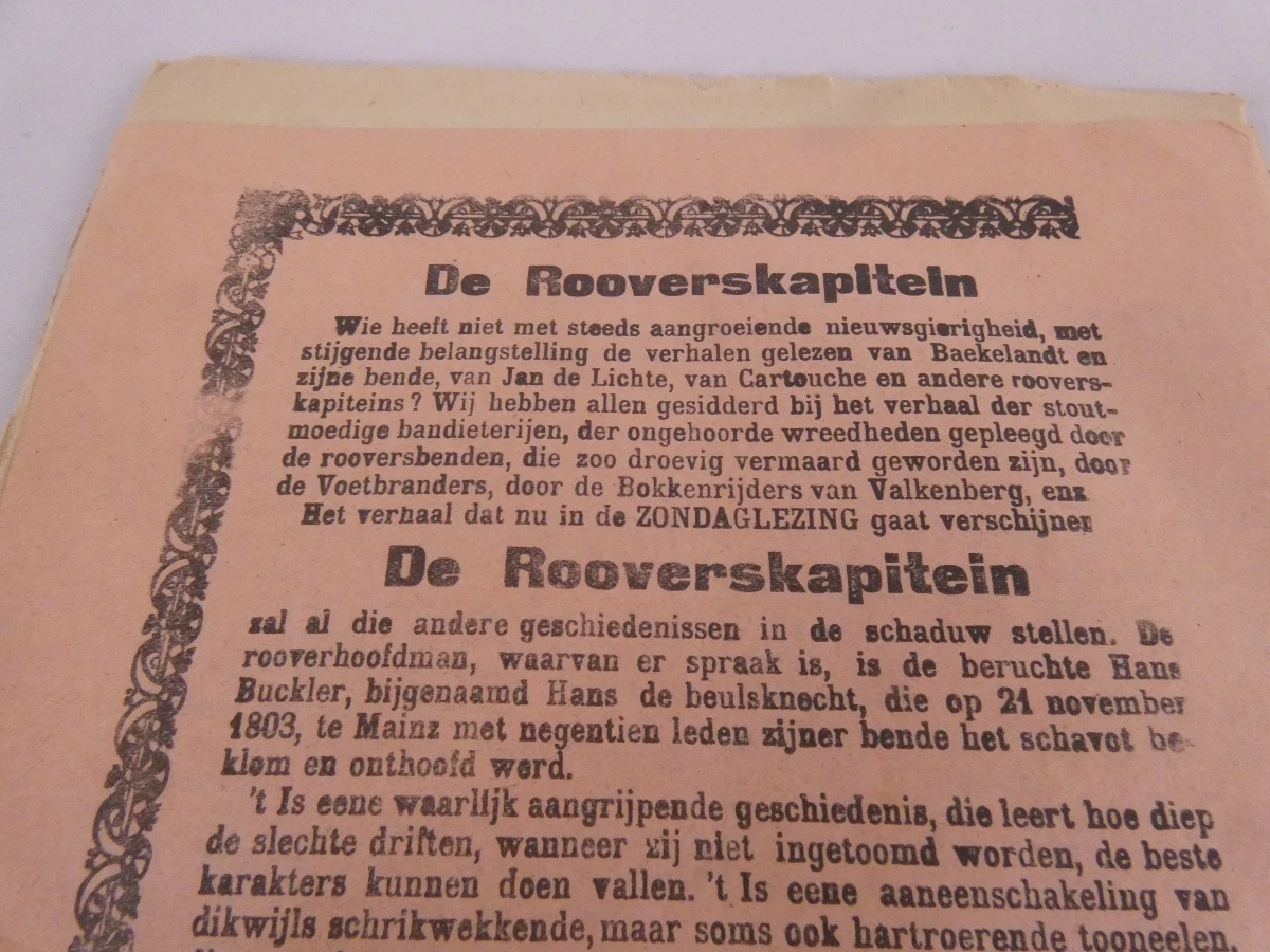 Oude tijdschriften 'De Zondaglezing' uit 1908/1909