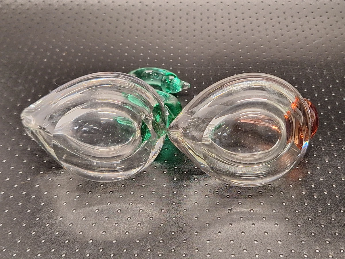 Vintage Italiaanse Murano stijl glazen zwanen set – Handgeblazen glas - foto 11