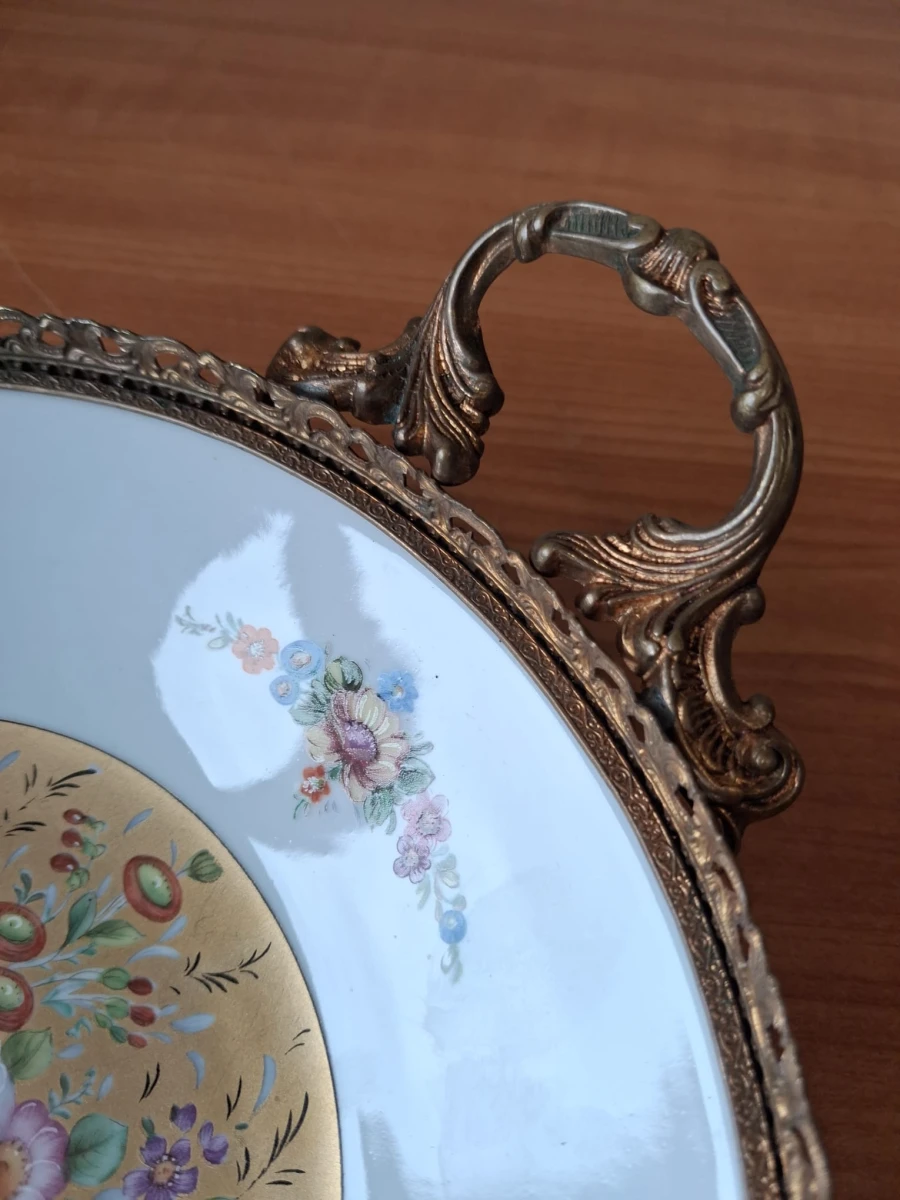 Porseleinen borden "Limoges"