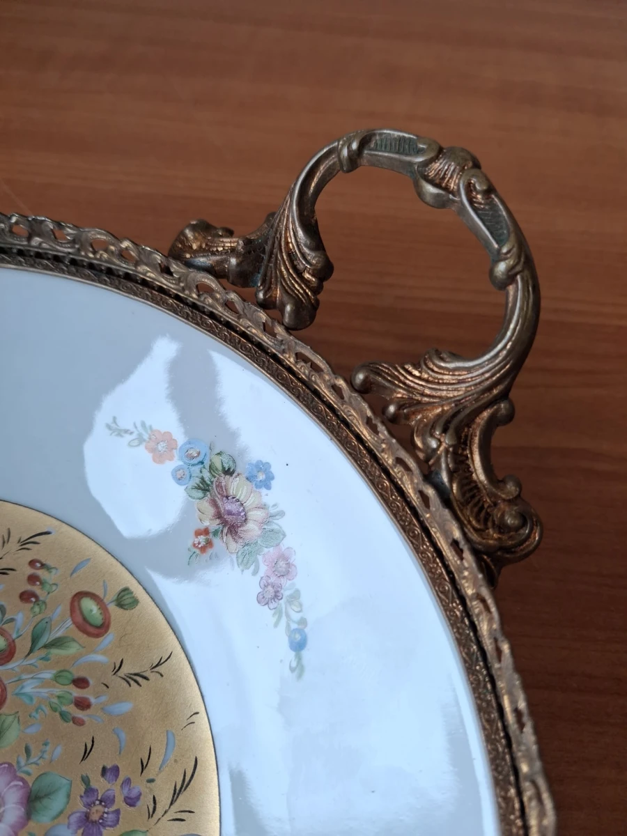 Porseleinen borden "Limoges"