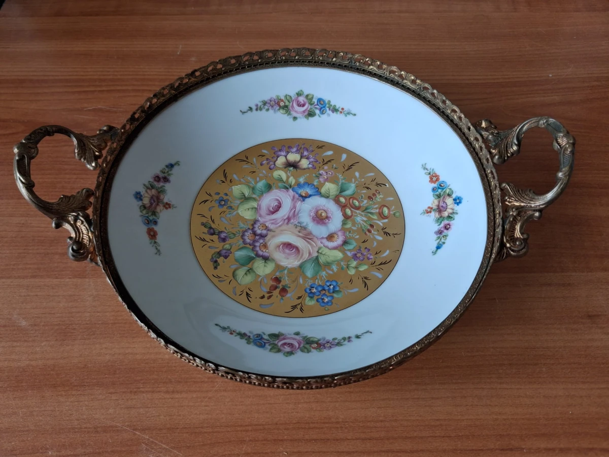 Porseleinen borden "Limoges"
