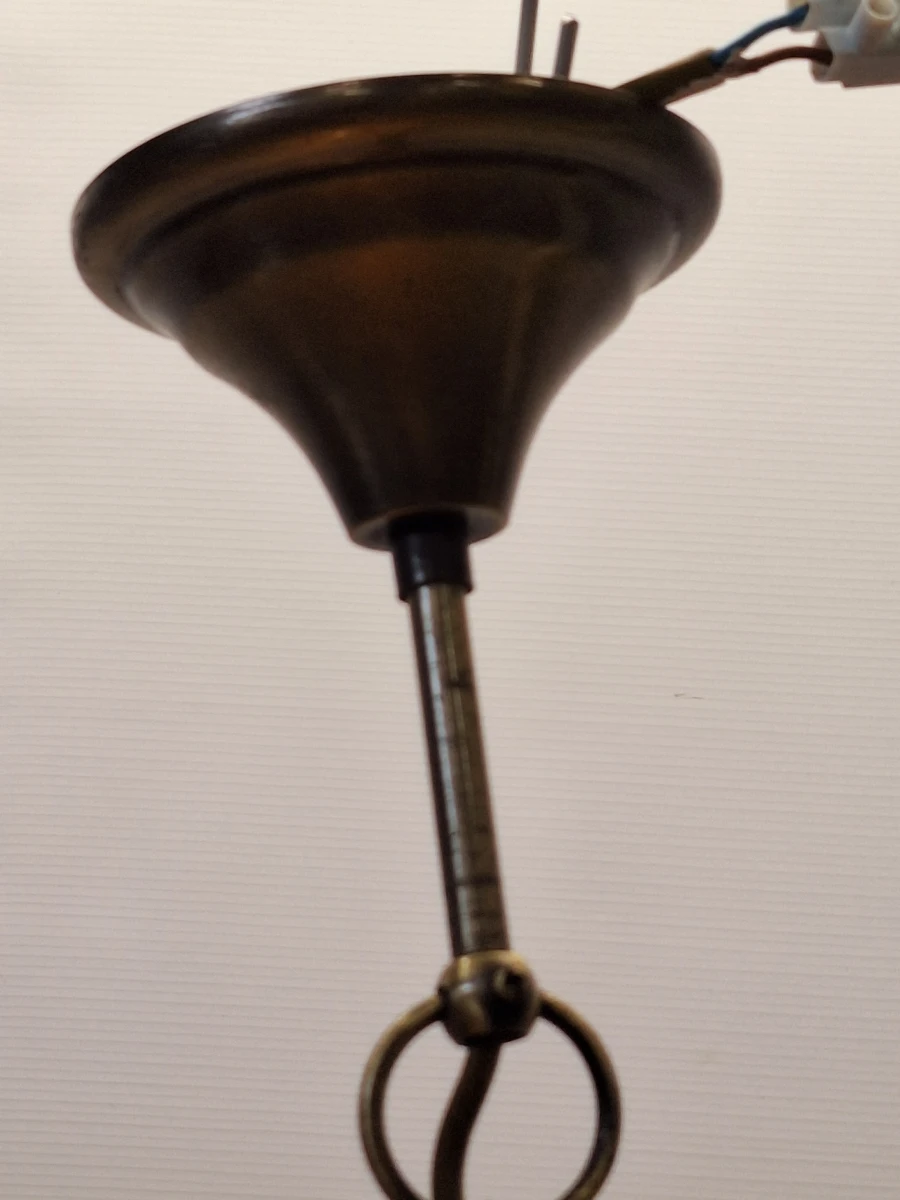 Kleurrijke Tiffany-stijl plafondlamp met bloemendecor - foto 8