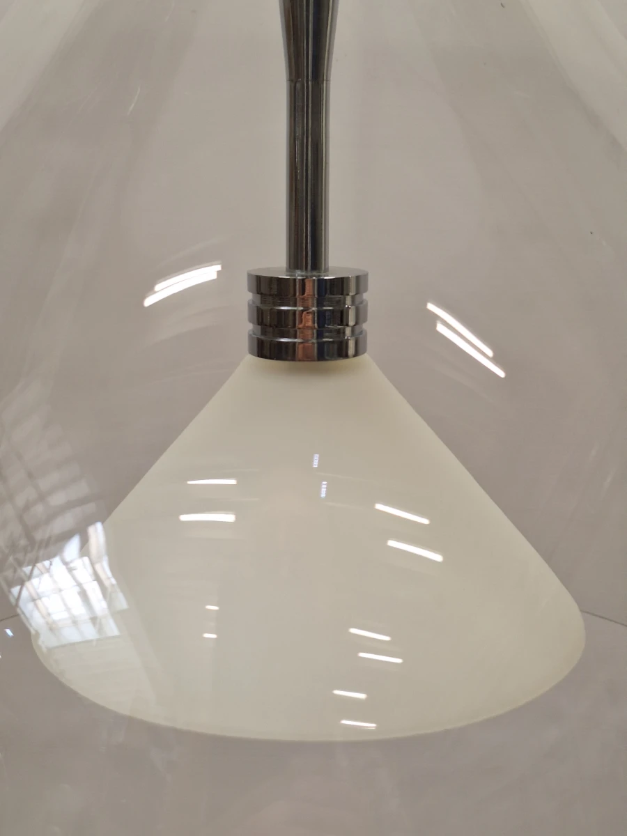 Herstal Mega Dove glazen designhanglamp - 2004 - foto 7
