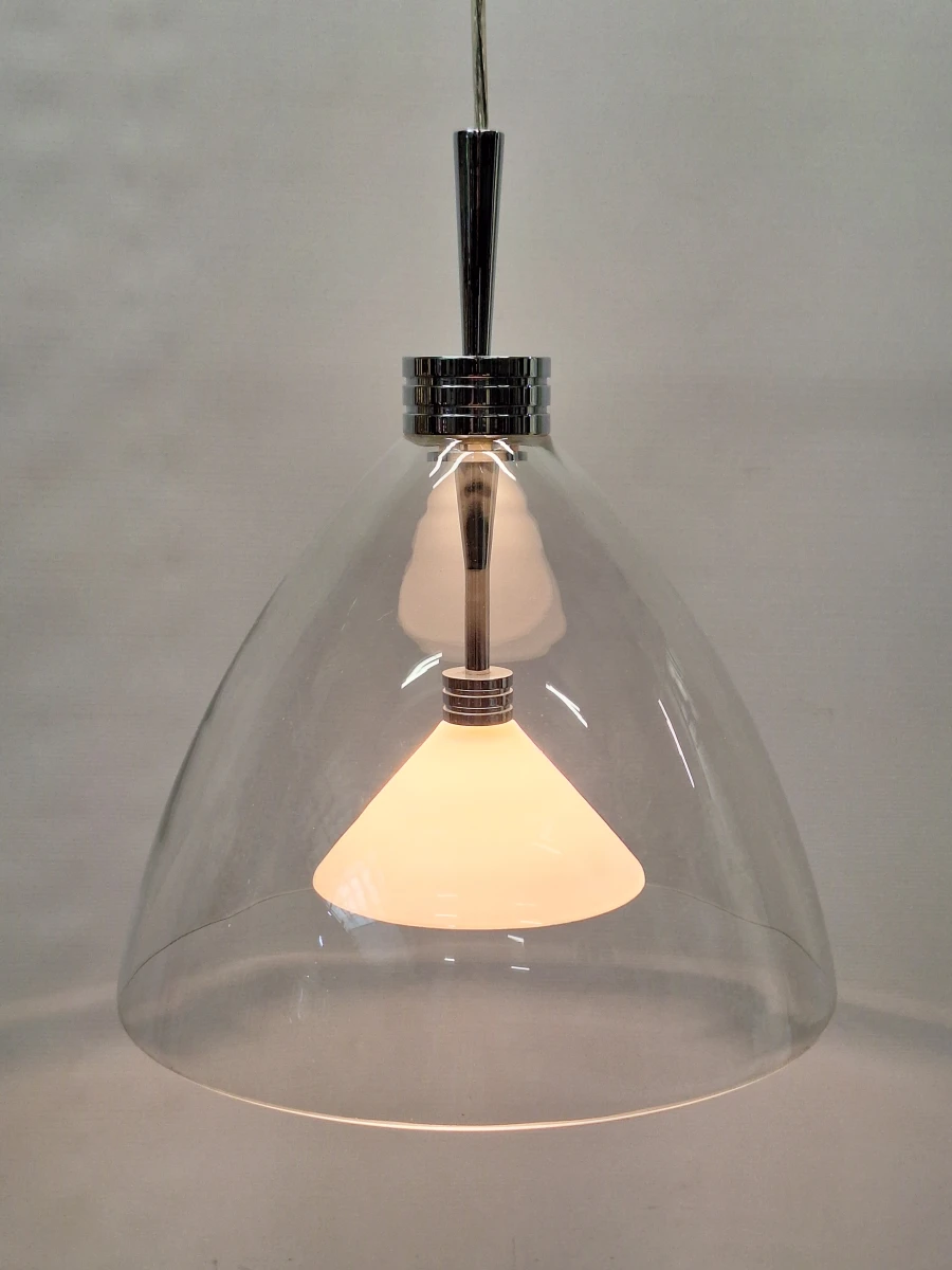 Herstal Mega Dove glazen designhanglamp - 2004 - foto 2
