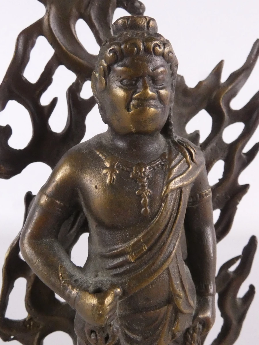Set van 3 bronzen Aziatische beelden