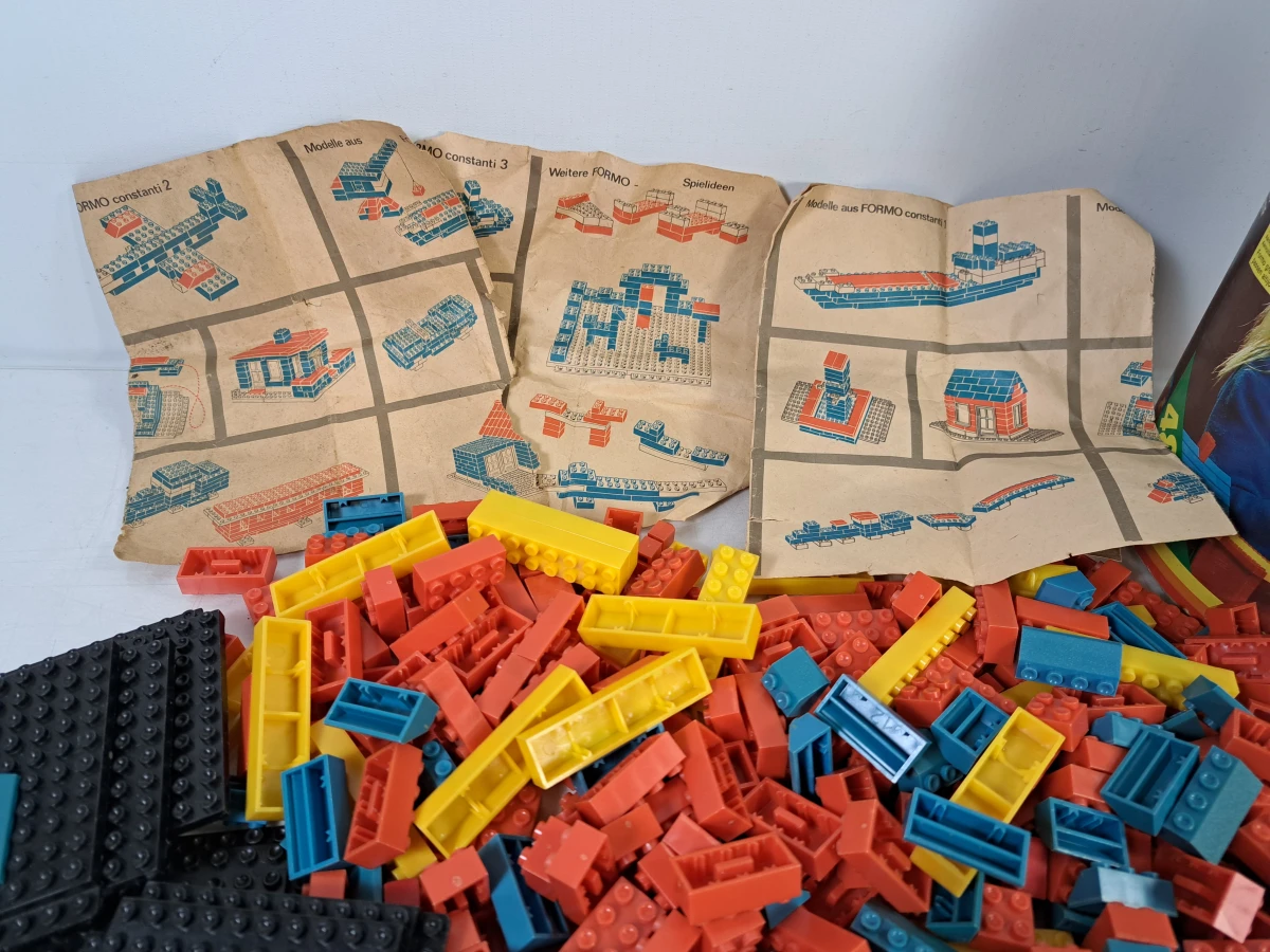 Vintage bouwstenen set System Formo in originele doos - foto 3