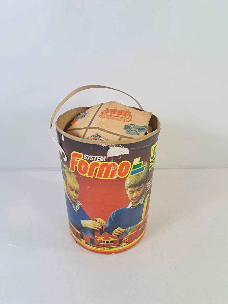 Vintage bouwstenen set System Formo in originele doos - foto 5