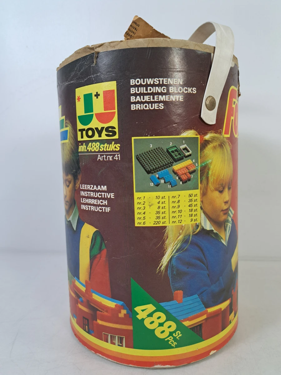 Vintage bouwstenen set System Formo in originele doos - foto 6