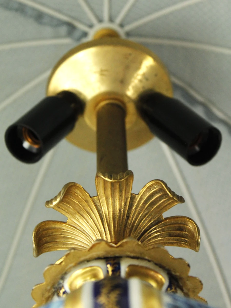 Mangani Firenze set van twee vintage slaapkamerlampen (1970-1979)