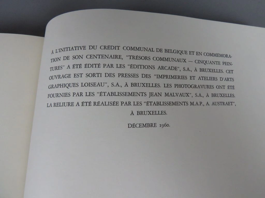 Boek 'Trésors Communaux' over musea en kunstwerken