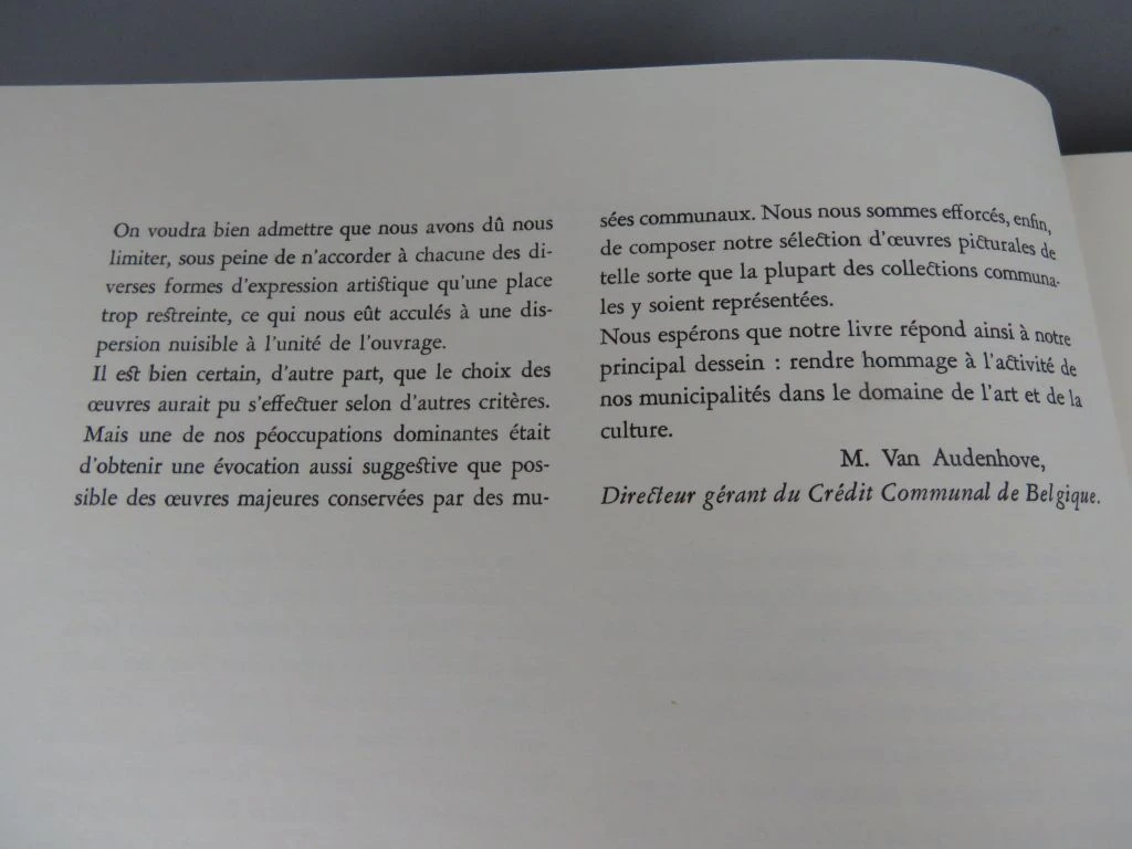 Boek 'Trésors Communaux' over musea en kunstwerken