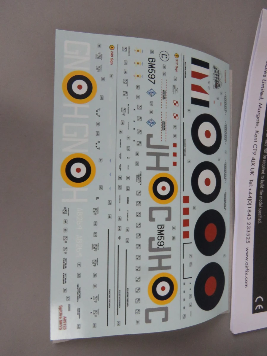 Airfix modelbouw Supermarine Spitfire Mk.Vb