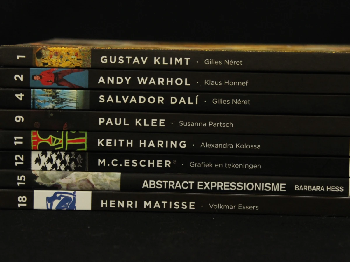 Set van 8 Taschen kunstboeken van De Morgen - Kunstcollectie