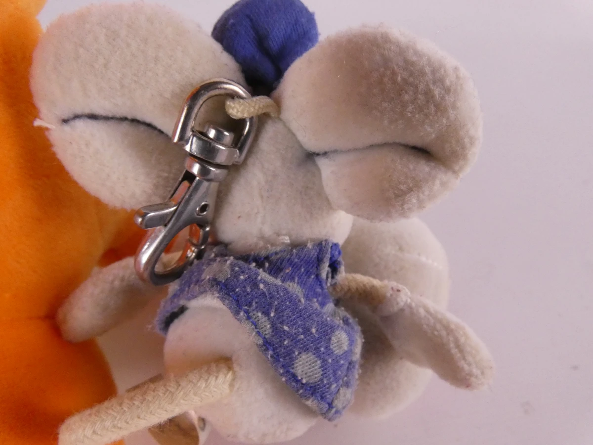 Set Diddl knuffels en schrijfwarenbakjes - vintage