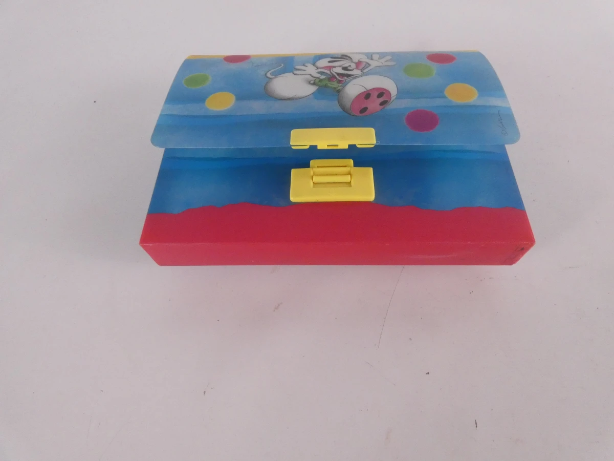 Set Diddl knuffels en schrijfwarenbakjes - vintage