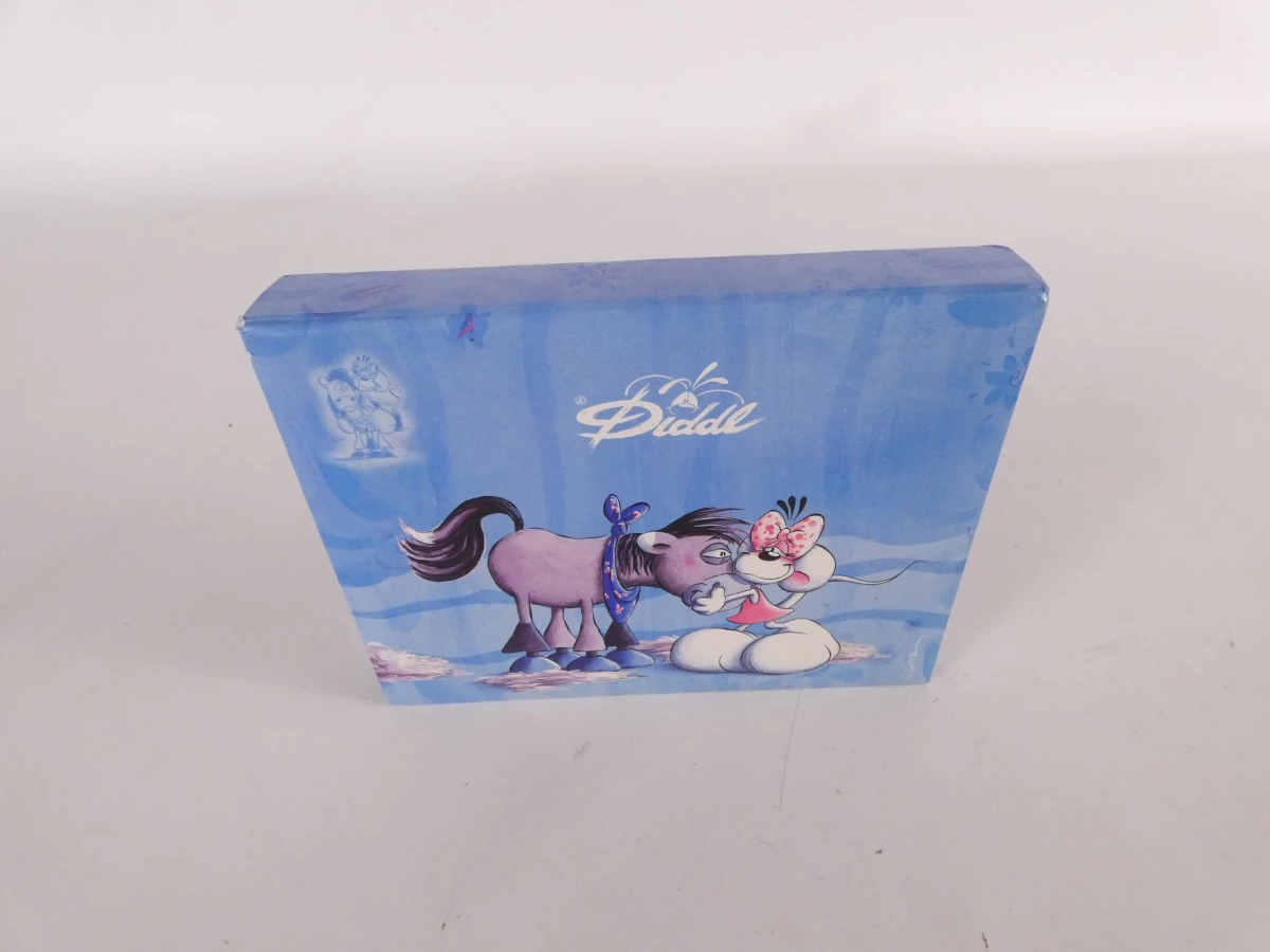 Set Diddl knuffels en schrijfwarenbakjes - vintage