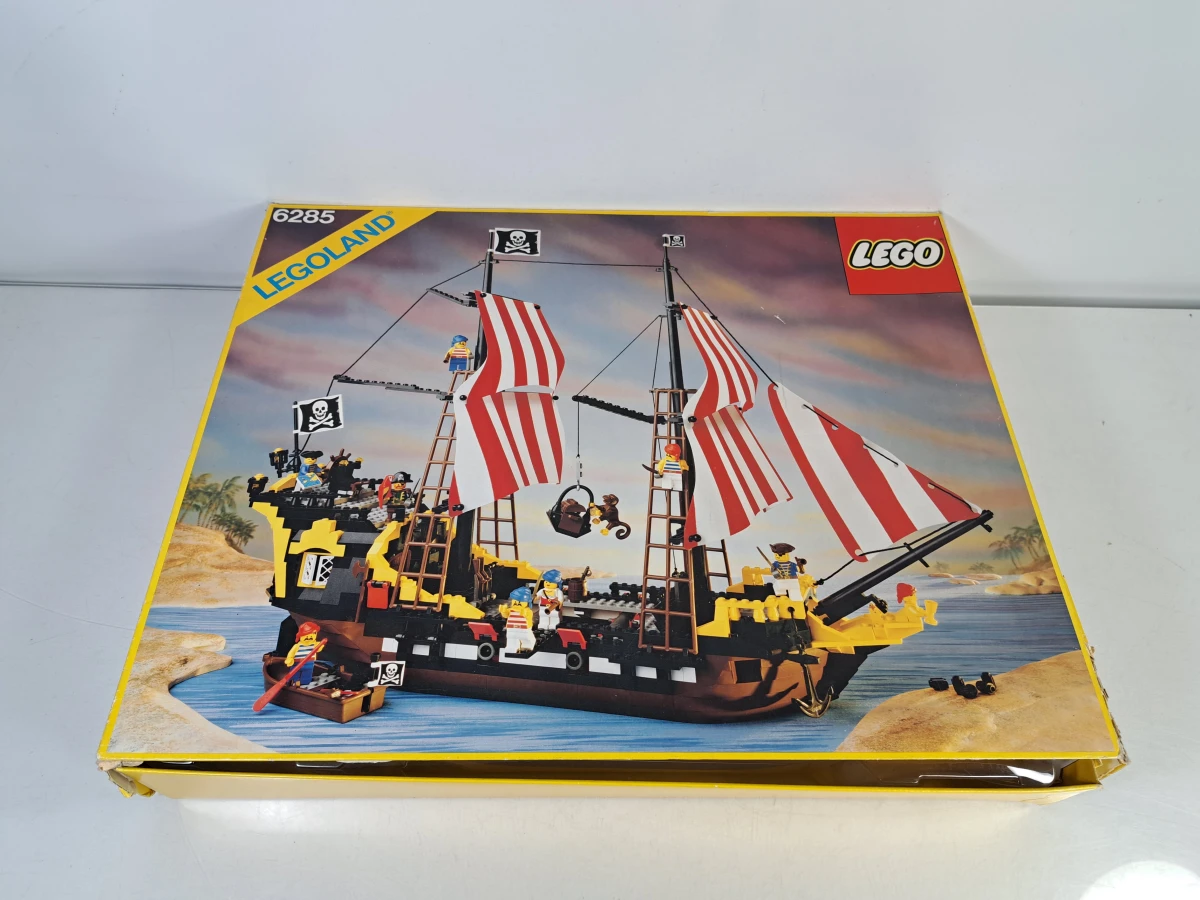LEGO 6285 Black Seas Barracuda piratenschip met originele doos en handleiding (1989) - foto 10
