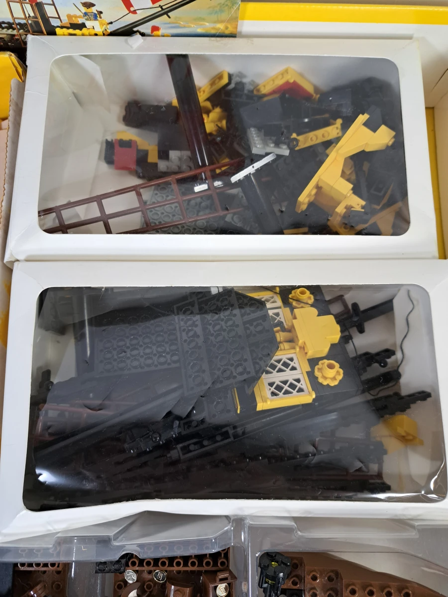 LEGO 6285 Black Seas Barracuda piratenschip met originele doos en handleiding (1989) - foto 9
