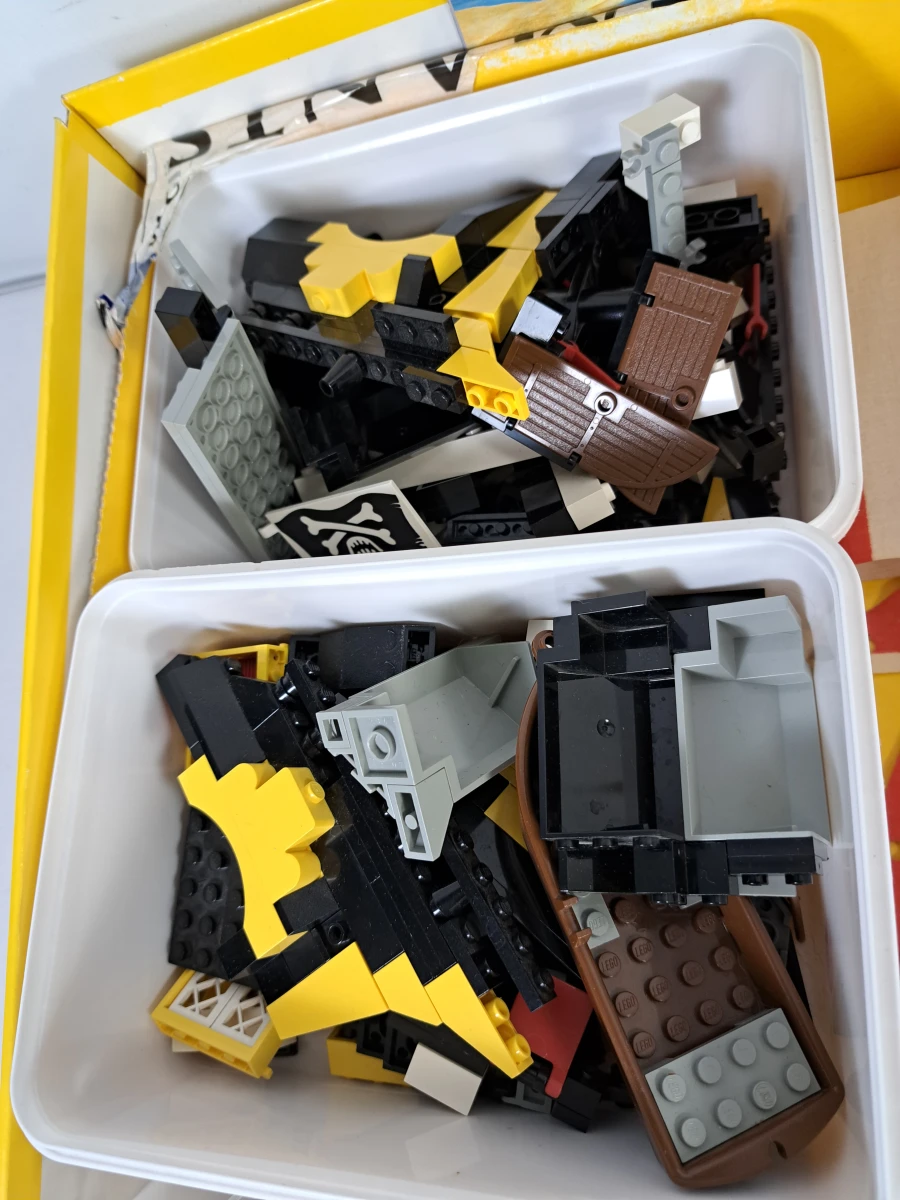 LEGO 6285 Black Seas Barracuda piratenschip met originele doos en handleiding (1989) - foto 8