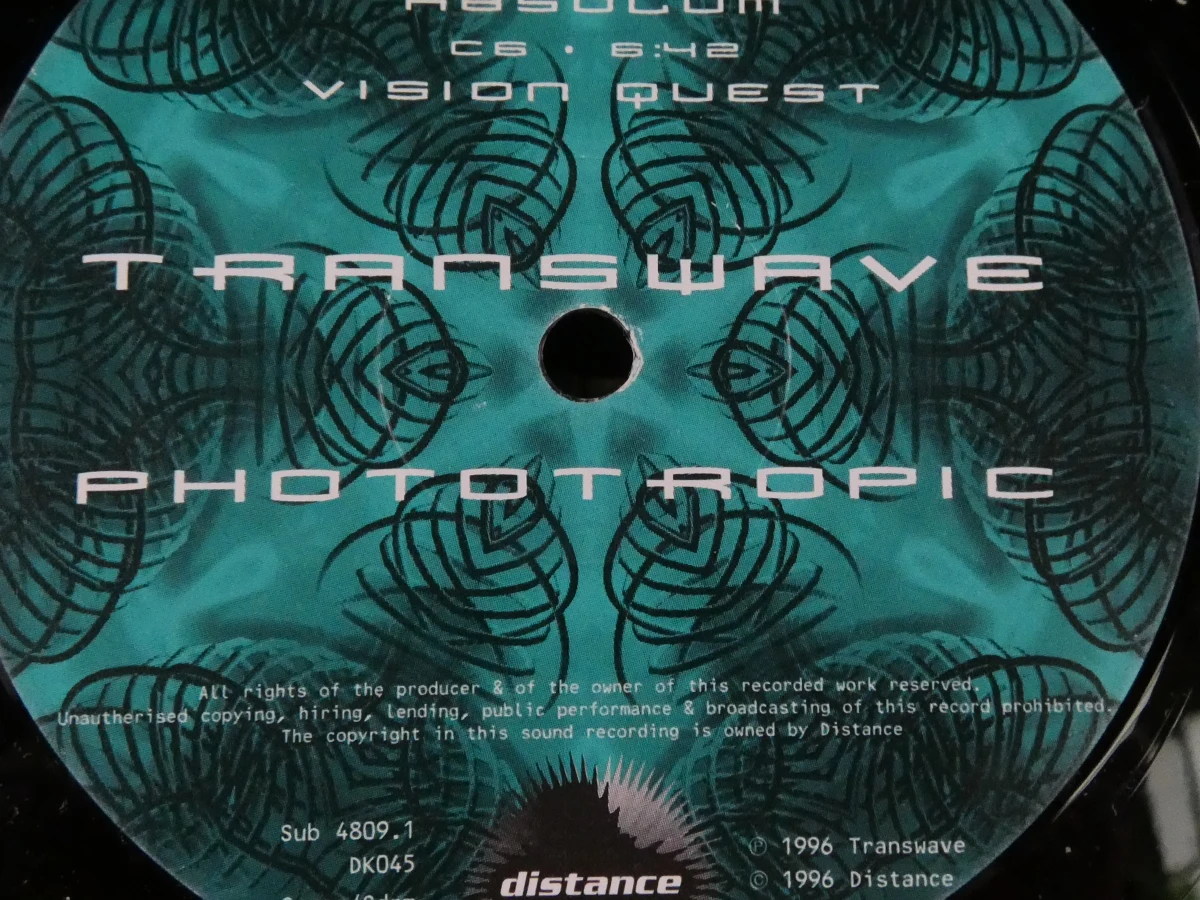 Vinylplaat Transwave Phototropic 2LP