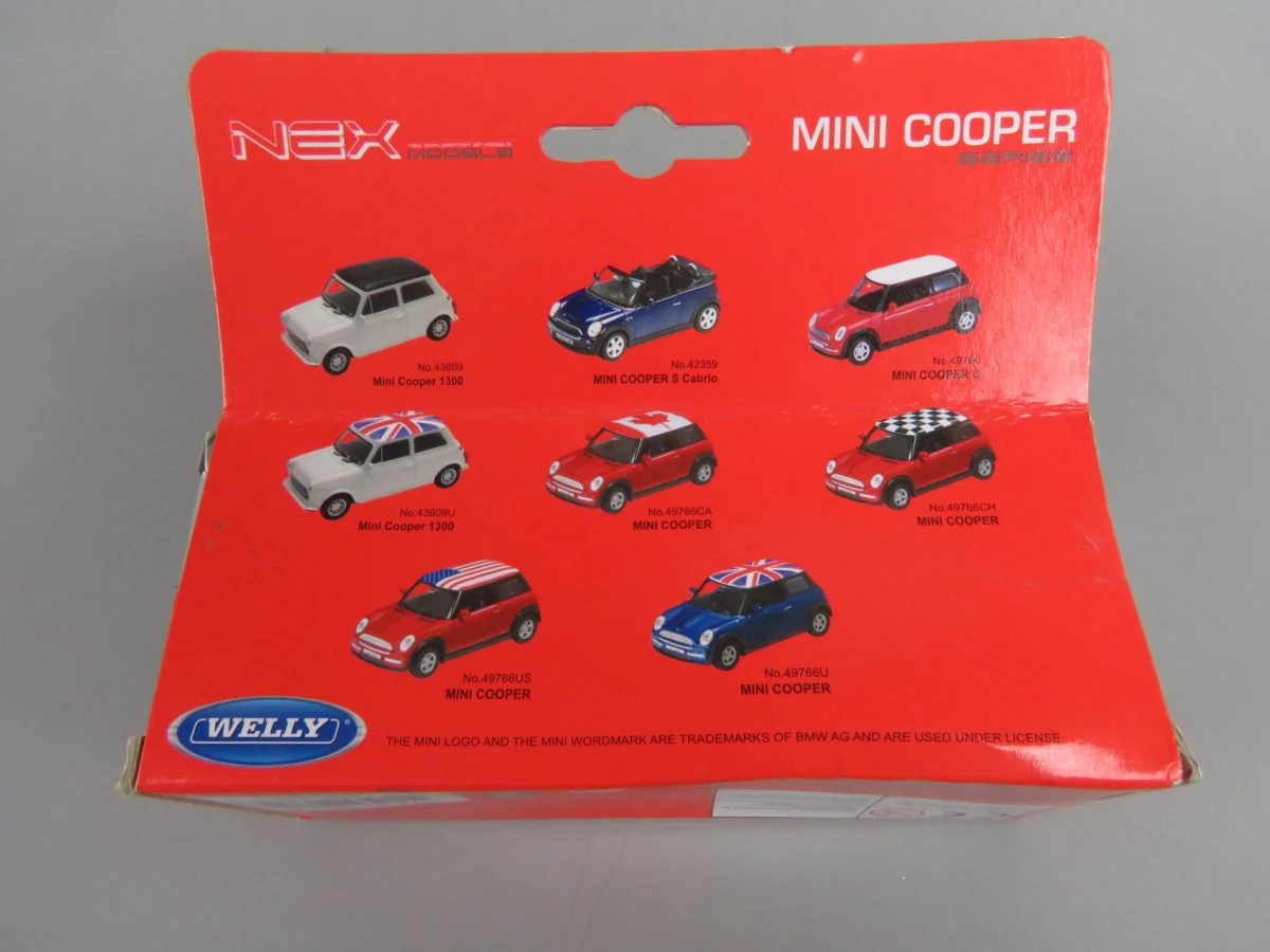 Mini cooper modelauto