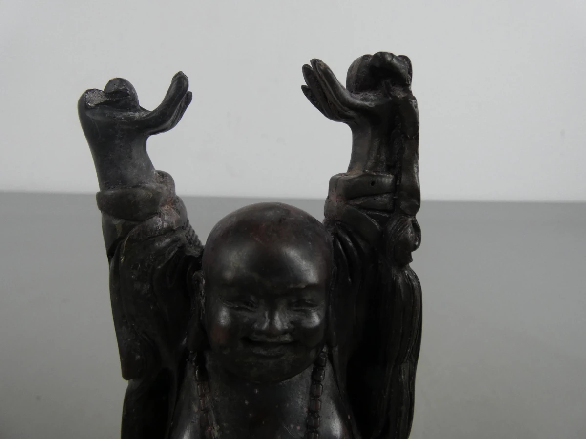Sculptuur Lachende Boeddha